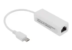 NETAD NETADMICUSBTOLAN | Micro-USB to LAN Adapter 100 Mbps
