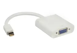 ADMINIDPTOVGA | Mini DisplayPort to VGA Adapter Plug-and-Play
