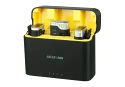 Green Lion MICGL360D | Simsiz lapel mikrofon 3-i 1-de 7 sagat batareýa