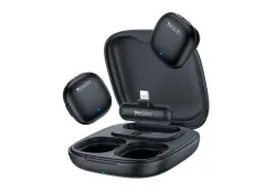 Yesido KR20 | Simsiz Lavalier Mikrofony 2-si 1-de 600mAh Gara