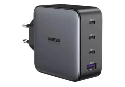 UGREEN CD226 | Mobile Phone Charger 100W Fast Charge 3xType-C 1xUSB Grey