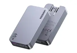 UGREEN CHU25356 | Mobil Telefon Zarýadnik 65W Tiz Zarýad 2xUSB-C 1xUSB-A Gara