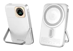 Green Lion PBGLVGAUGE10KW | Power Bank 10000mAh 22.5W Iki Type-C Simsiz