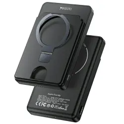 YESIDO YP73 | Внешний аккумулятор 5000mAh Type-C/USB Магнит Локатор