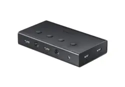 UGREEN KVMHDUGCM2934P | KVM Switch 4-Port HDMI USB 4K@60Hz