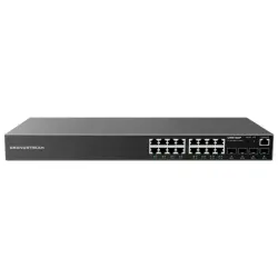 Grandstream NETGWN7802P | Dolandyrylýan tor kommutatory 16x PoE+ gigabit port