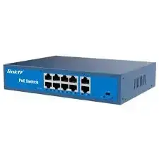 LINKFF NETLQ411A | Tory kompýuteri 6 port Gigabit 4 PoE 65W