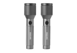 Philips SFL2142C2 | LED-фонарь 1000 люмен 900м Перезаряжаемый Комплект 2 шт