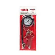 Ronix RH-6801 | Пистолет для накачки шин 0-12 Бар 63 мм