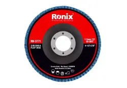 Ronix RH-3771 | Лепестковый диск 115 мм P60 для болгарок