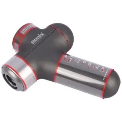 Ronix MASSAGERO8855 | Перкуссионный массажер Gun Red с регулировкой