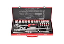 Ronix RH-2644 | Socket Set 24 pcs 10-32mm