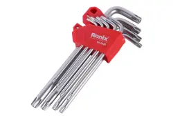 Ronix RH-2036 | TORX açarlar toplumy 9 sany hrom-wanadiý