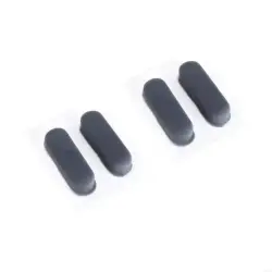 LAPFEETS LAPFEETS | Adhesive Feet for Laptop Silver Universal Fit