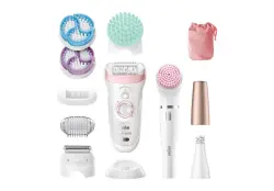 Braun EPILBRA9985 | Epilator Set Face Epilator + 2 Peeling Brushes
