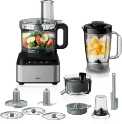 BRAUN FP3235SI | Food Processor 800W 2.1L Dual Speed