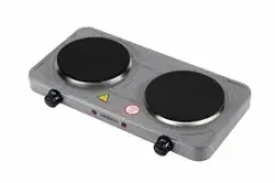 Ardesto ECS-J220G | Электроплита 2000 Вт 2-конфорки серебристая
