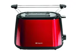 Hotpoint TT22MDR0LUK | Toaster 850W 8 Programs Red
