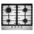 LG HOBLHU641DAG2.CBK3CIS | Встраиваемая газовая панель 4 конфорки серебро