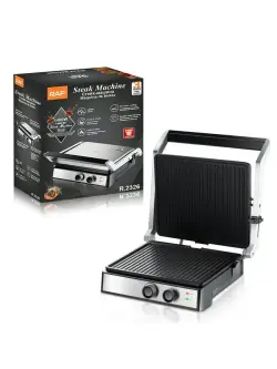 R R.2326 | Steak Machine 1400W Electric Grill