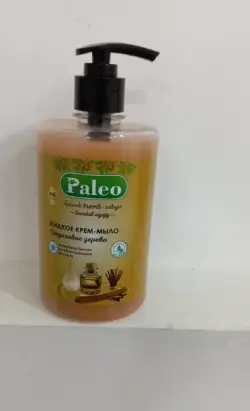 Paleo | Suwuk krem-sabyn Sandal agajy 500ml uly gaplama 15 sany