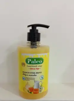 Paleo | Süýtli we Bally Gel Sabyn 500 ml Toplum Gaplama