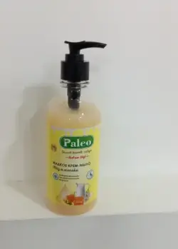 Paleo | Suwuk Krem-Sabyn Bal we Süýt 350ml, uly gaplama (20 sany)