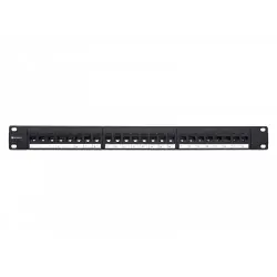48017001KBH | Cat6 UTP Patch Panel 24-Port Unpopulated