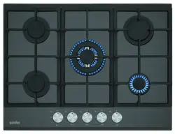 Simfer 7501SP | Built-In Gas Hob Free Ashgabat Delivery