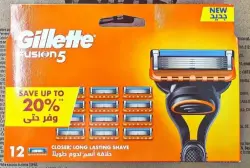 Gillette Fusion | Лезвия для бритья 12 шт.