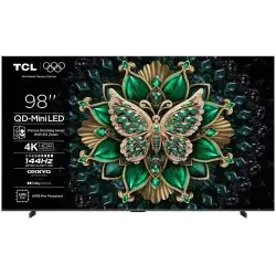 TCL 98C6K | Akylly Telewizor 98 dýuým 4K MiniLED 144Hz