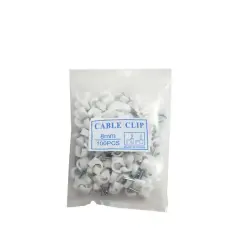 153.09.Z99.K01.KLIPS-022 | Cable Clips 8 mm Bulk Pack 100 pcs