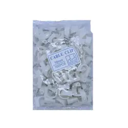 KENDIR 153.09.Z99.K01.KLIPS-025 | Кабельные клипсы 16 мм, упаковка 100 шт.