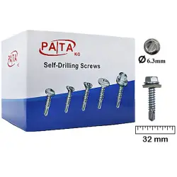 PA/TA 153.09.S02.S02.P01.63032 | Self-tapping Screw 6.3x32 mm Bulk Pack 200 pcs