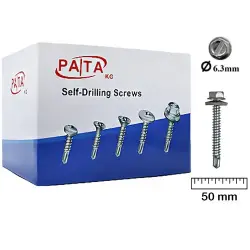 PA/TA 153.09.S02.S02.P01.63050 | Screw 6.3x50 mm Bulk Pack 125 pcs