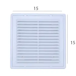 Ventilation Mesh Rectangular 15x15 mm