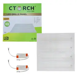 CTORCH 153.09.E01.L01.CTORCH047 | LED Panel Grill 96W 6500K 60x60 cm
