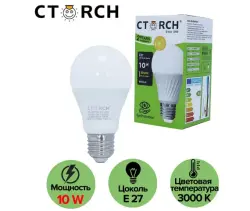 CTORCH 153.09.E01.L01.CTORCH036 | LED çyrasy E27 10W 3000K