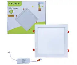 CTORCH 153.09.E01.L01.CTORCH024 | LED panel 24W inçe 6500K dörtköşe