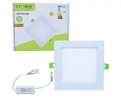 CTORCH 153.09.E01.L01.CTORCH022 | LED panel inçe dörtburç 12W 6500K