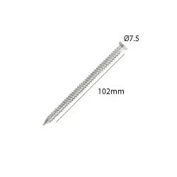 SHURUP MONTAZ 153.09.D1.C1.HTY.042 | Mounting Screw 7.5x102mm Steel