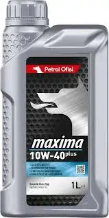 Petrol Ofisi Maxima 10W-40 | Motor ýagy 1L benzinli-dizel üçin