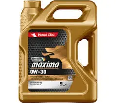 Petrol Ofisi Maxima 0W-30 5L | Motor Oil Synthetic High Performance