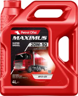 MAXIMUS Super Dizel 20-50 4LT | Diesel Engine Oil 20W-50 4L