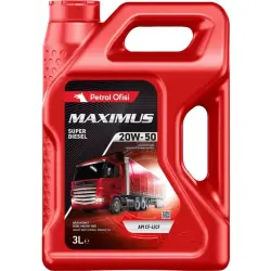 MAXIMUS Super Dizel 20-50 5LT | Моторное масло для дизеля 5Л высокая вязкость