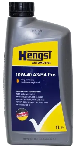 HENGST OIL 553800000 | Motor ýagy 10W-40 A3/B4 1 l