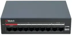Hikvision/Hiwatch DS-S0110-MP | PoE Network Switch 8×10/100Mbps Ports