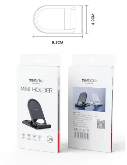 Yesido C141 | Plastic Folding Holder Universal for Smartphones & Tablets