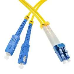 Generic SC/UPC-LC/UPC | Оптический патч-корд SM Duplex 2м