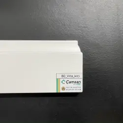 Decor Master 80 Kici Vita | MDF plintus çyglylyga durnukly bezeg